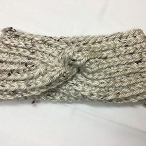 Crocheted Front Twist Headband-new